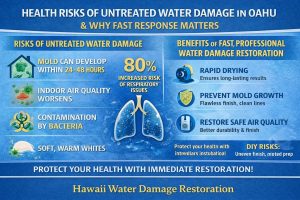 The Health Risks of Untreated Water Damage